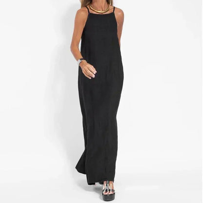 Women's Elegant Dress with Slits