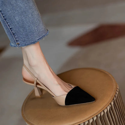 Women's Leather Sandals - Vonnera