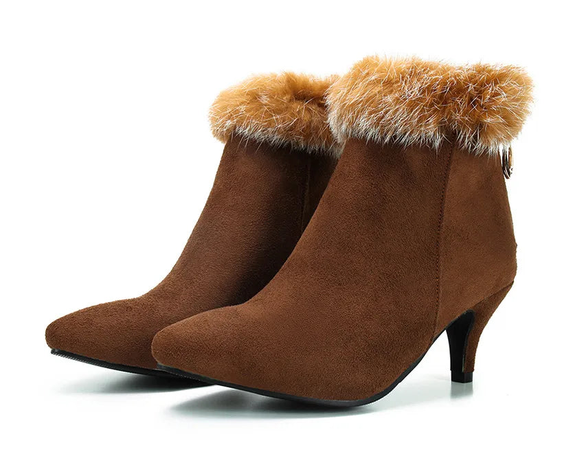 Women's Fur Ankle Boots