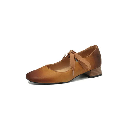 Priscilla Women's Genuine Leather Pumps