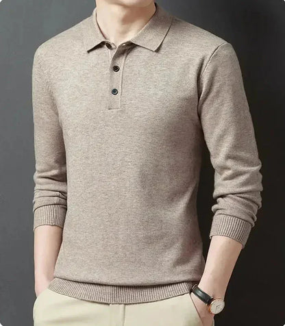 Trevaldo Men's Knit Polo Shirt - Vonnera