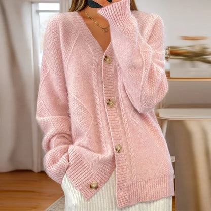 Reagan Women's Cable Knit Cardigan