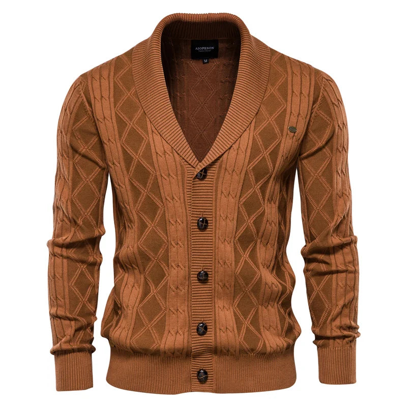 Men's Button Cardigan Sweater