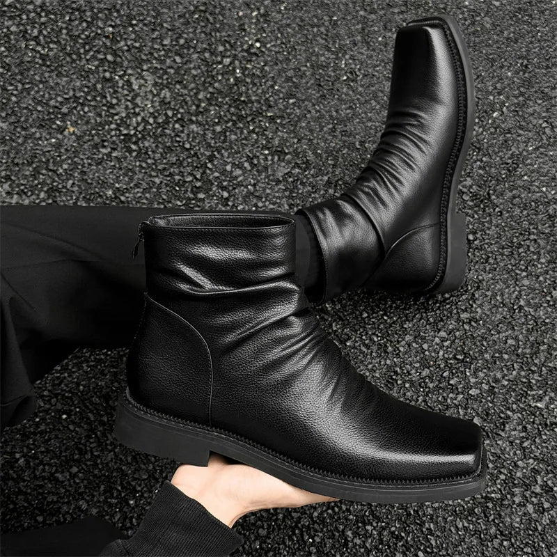 Brunello Men's Leather Boot