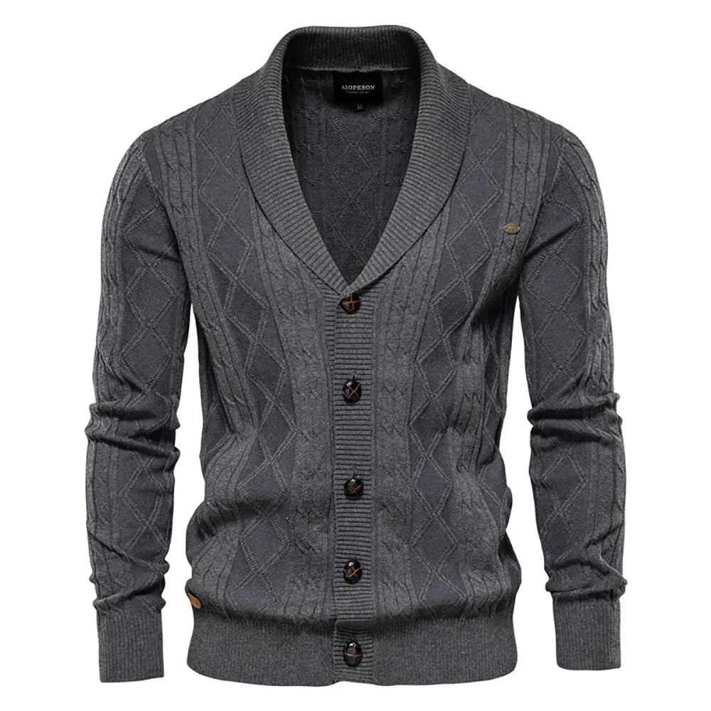 Men's Button Cardigan Sweater