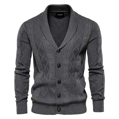 Men's Button Cardigan Sweater