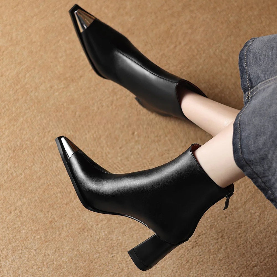 Women's Ankle Boots Toe Cap