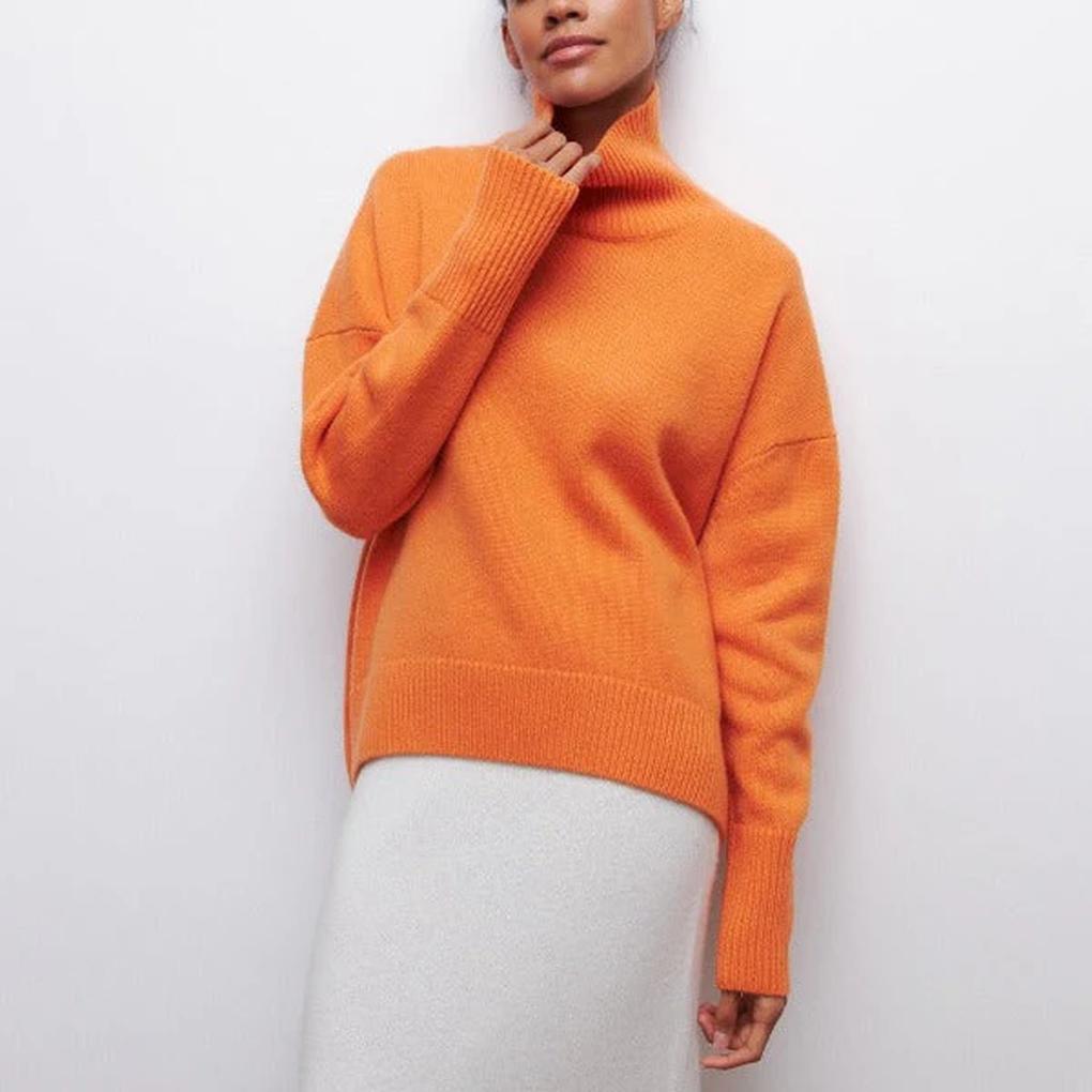 Women's Roll Neck Sweater Winter