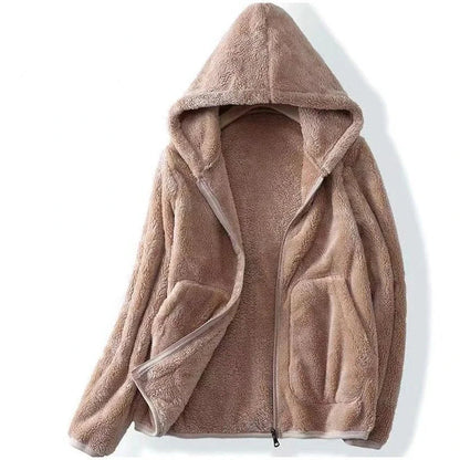 Women's Relaxed Fit Zip-Up Hoodie Comfortable - Vonnera