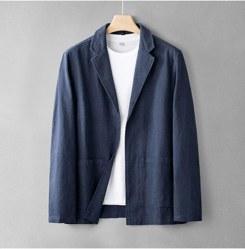 Men's Formal Linen Blazer - Vonnera