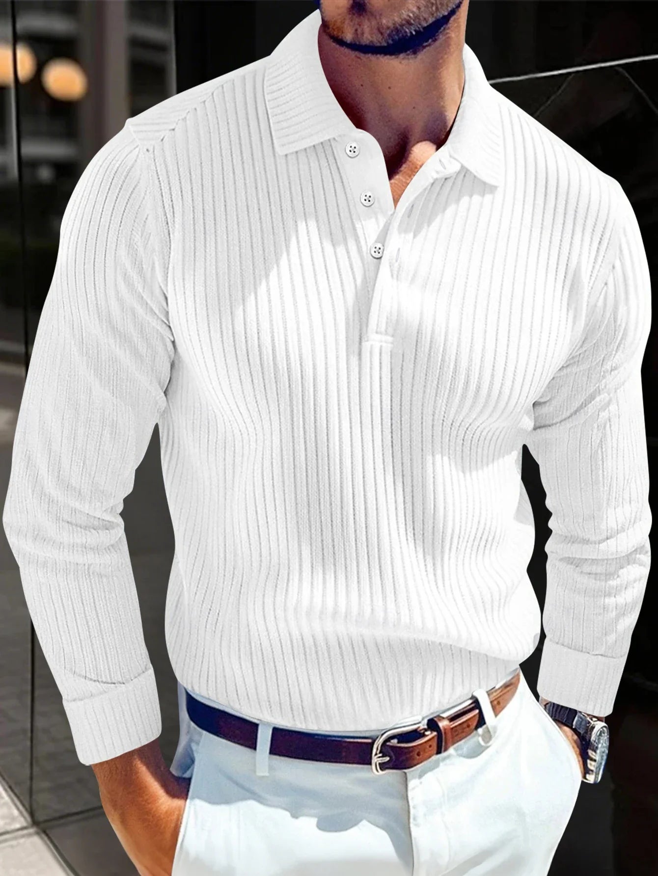 Men's Slim Fit Polo Shirt - Vonnera