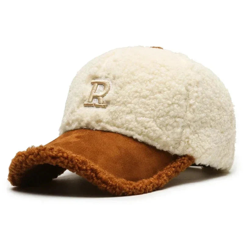 Embroidered Baseball Cap Contrasting Brim Casual Cotton - Vonnera