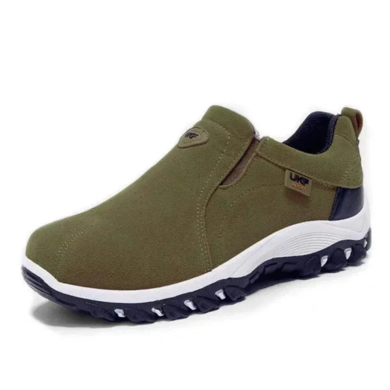 Men's Slip-On Sneakers Sporty Design