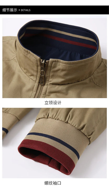 Men's Reversible Windbreaker Jacket