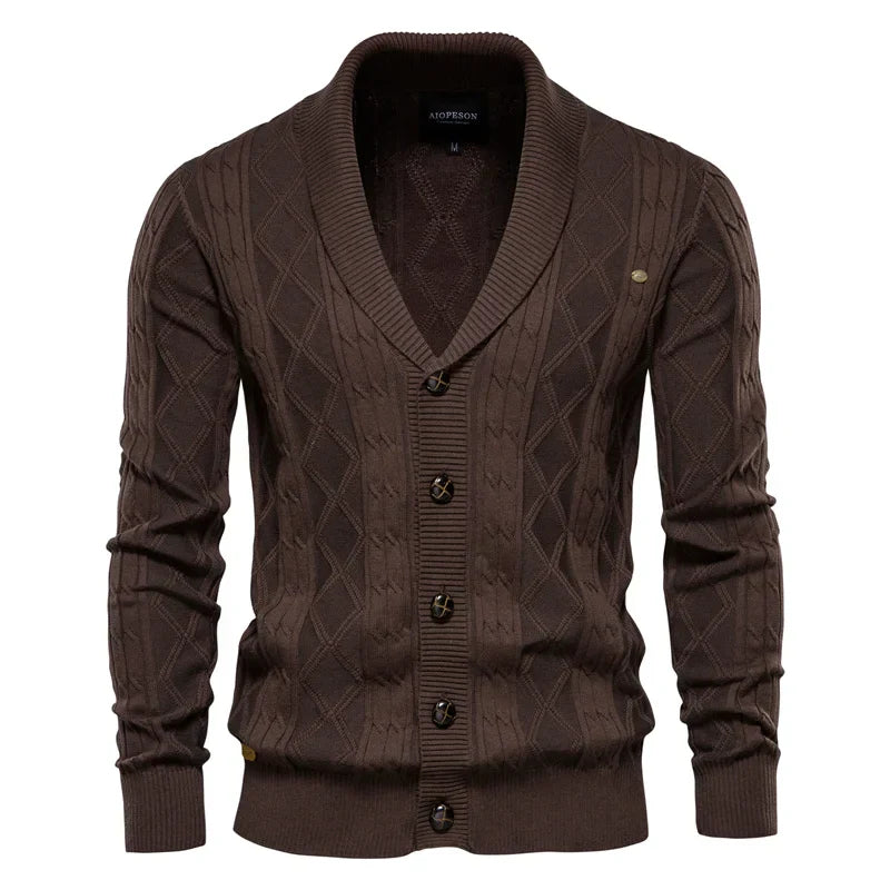 Men's Button Cardigan Sweater