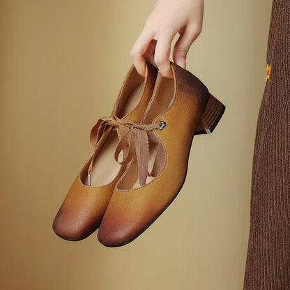 Priscilla Women's Genuine Leather Pumps