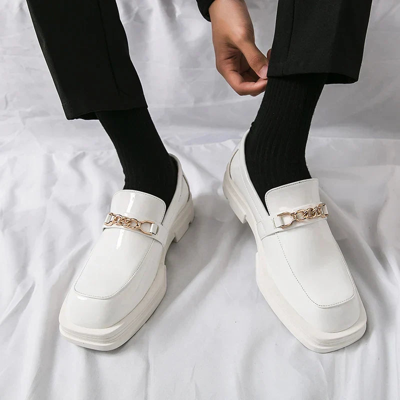 Men's Leather Slip On Shoes