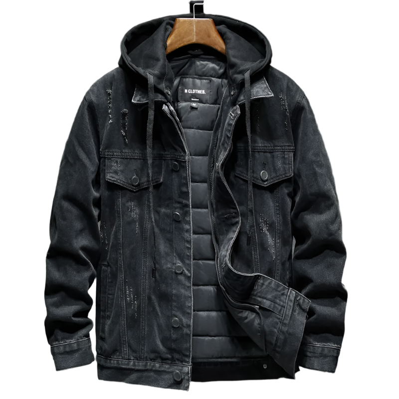 Arden Men's Dual Layer Denim Jacket - Vonnera