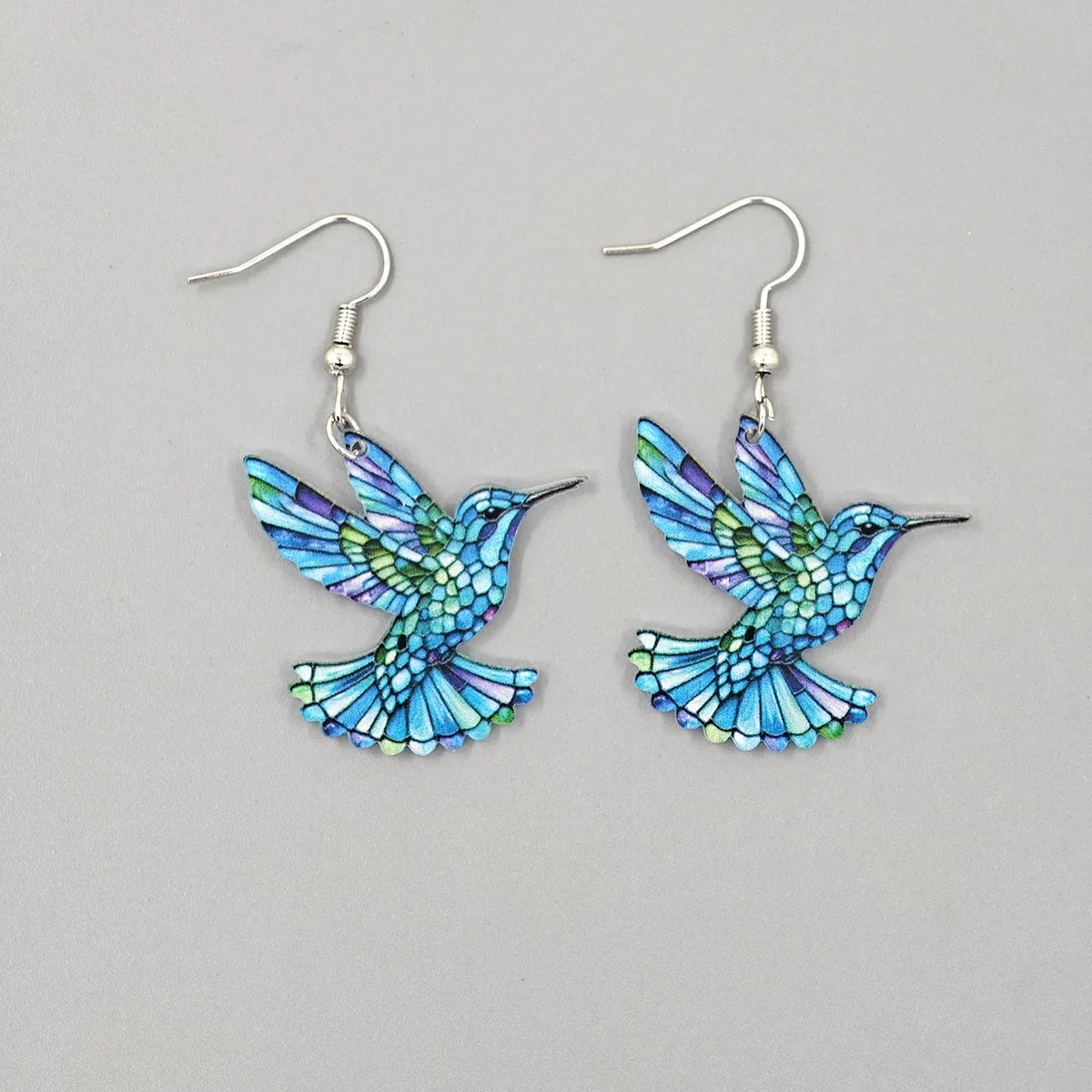 Hummingbird Prism Drop Earrings