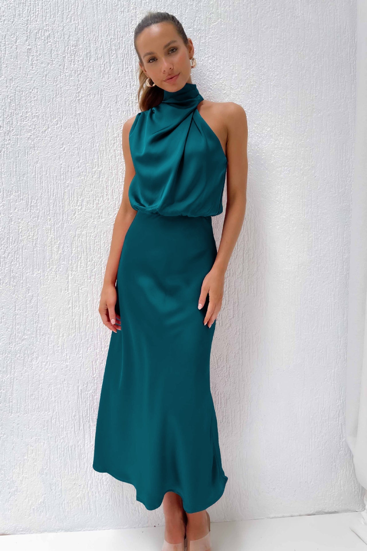 Women's Halter Evening Dress