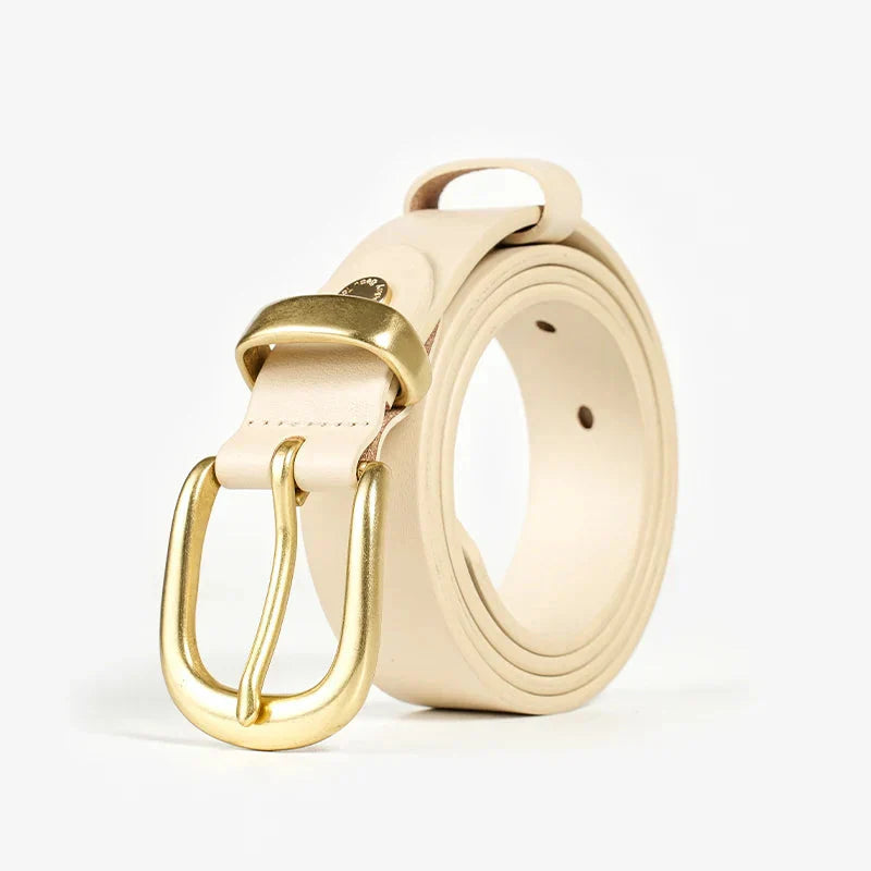 "Ludovica" Leather Belt Caliboot