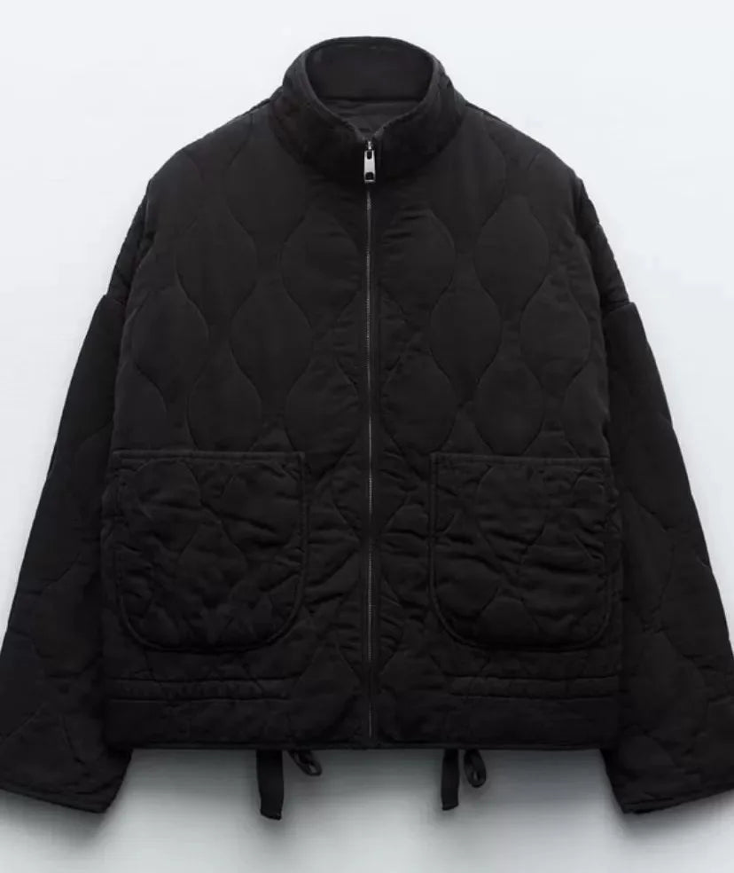 Stylish Versatile Pocket-Detail Jacket