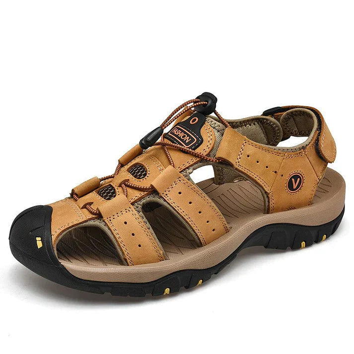 Men's Closed Toe Sandals Adjustable Strap - Vonnera