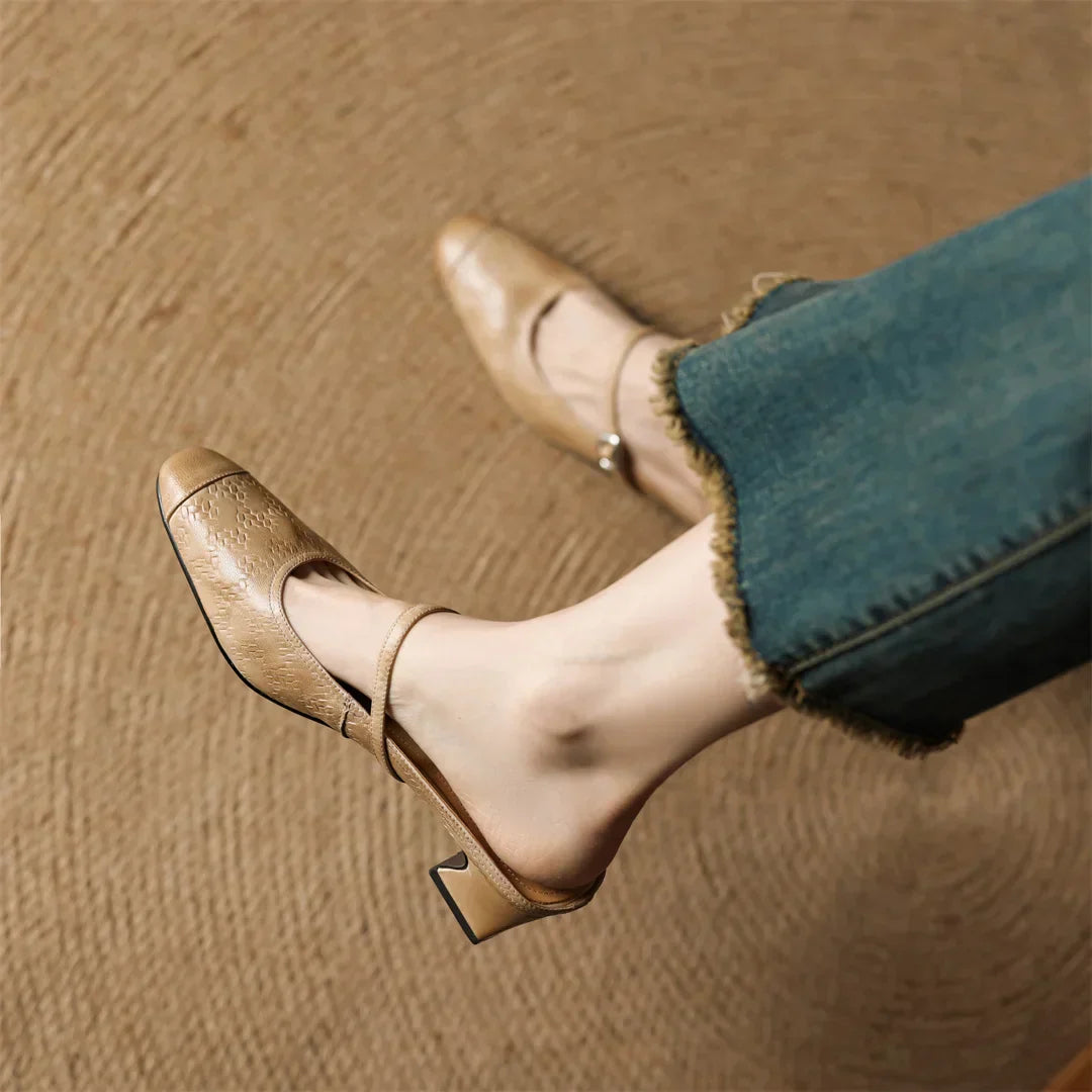 Margaux Women's Genuine Leather Mules
