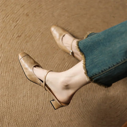 Margaux Women's Genuine Leather Mules