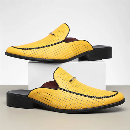 Lucas Men's Genuine Leather Mules