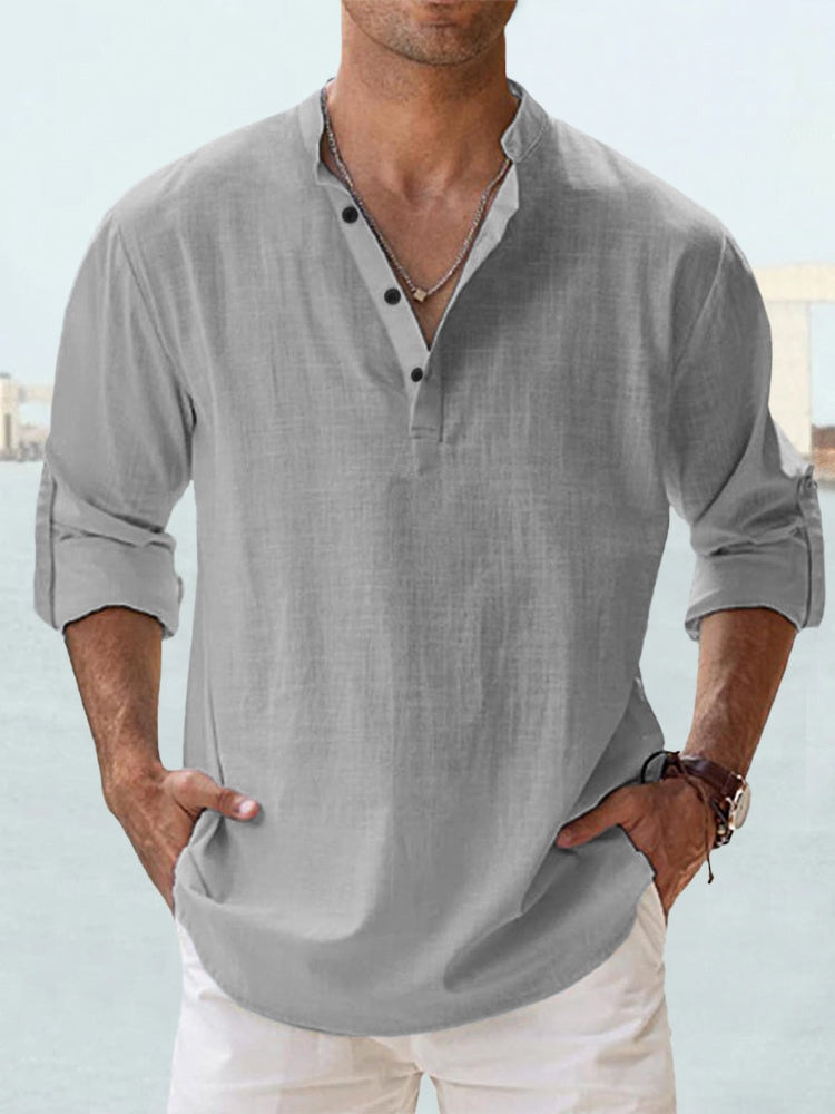 Men's Casual Breathable Shirt Relaxed Fit