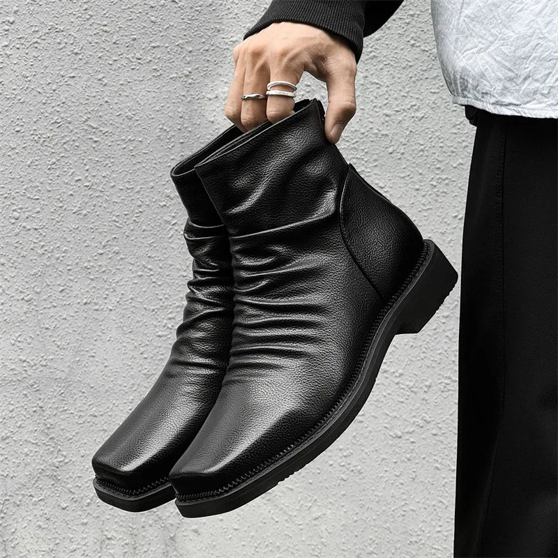 Brunello Men's Leather Boot