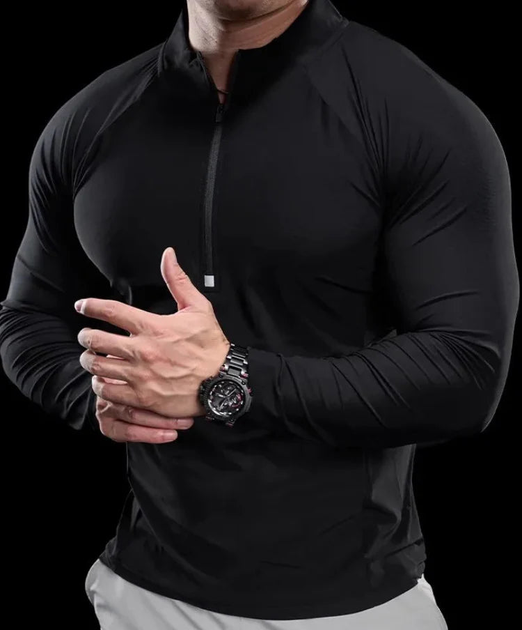Men's Compression Half-Zip Shirt