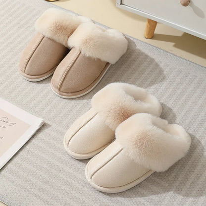 Women's Plush Indoor Slippers Soft Lining Comfort Warmth