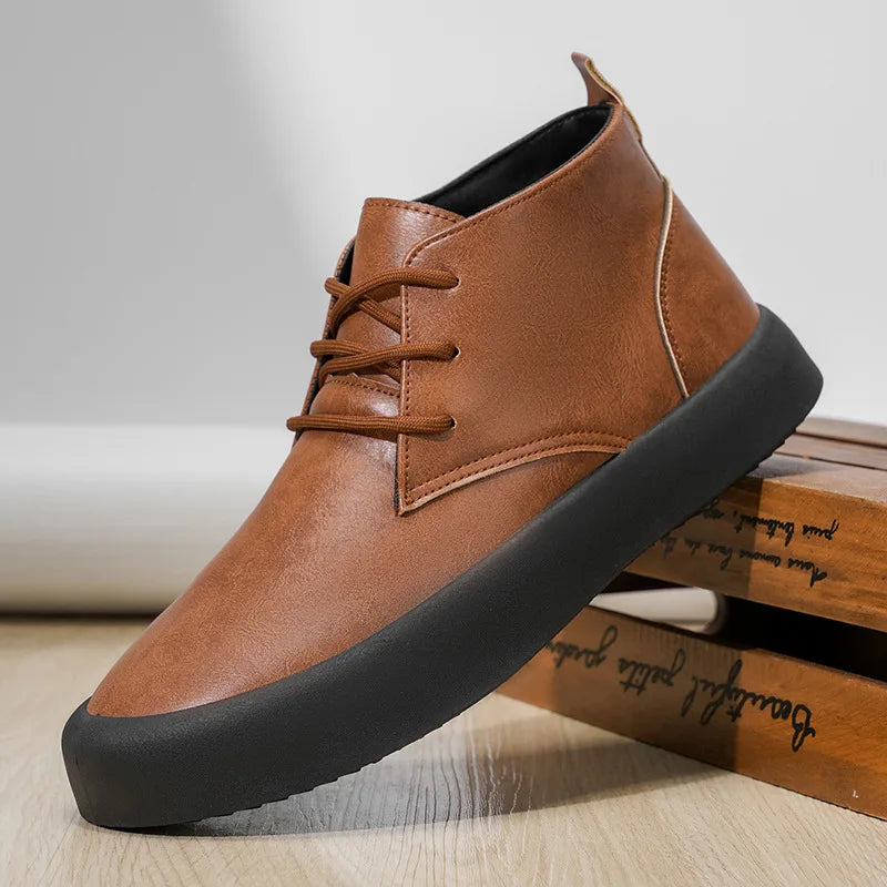 Men's Leather Shoes - Vonnera