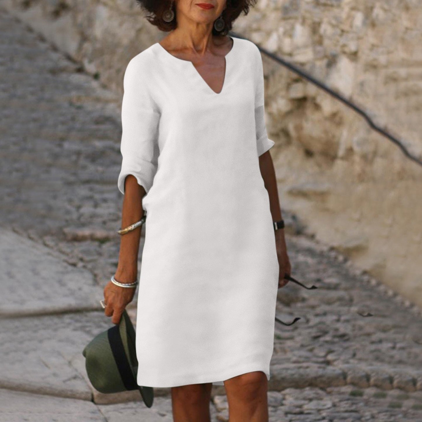 Women's Summer Sundress Cotton Lightweight