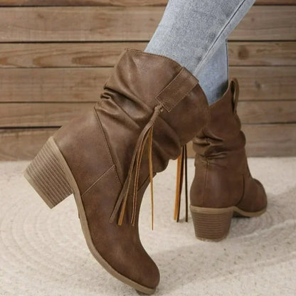 Western Leather Boots