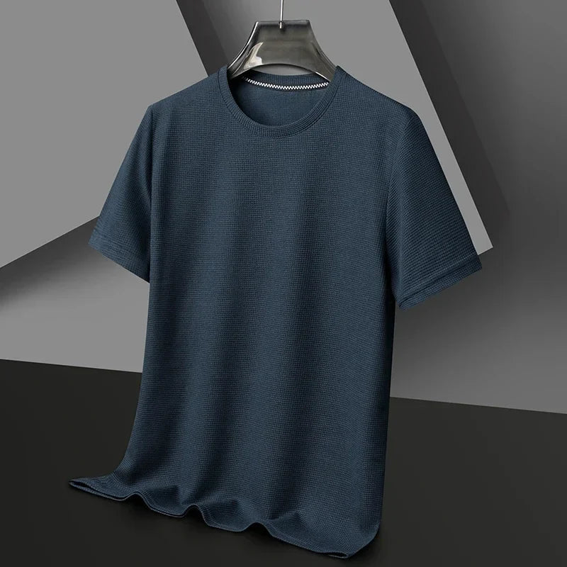 Men's Short Sleeve Textured T-Shirt