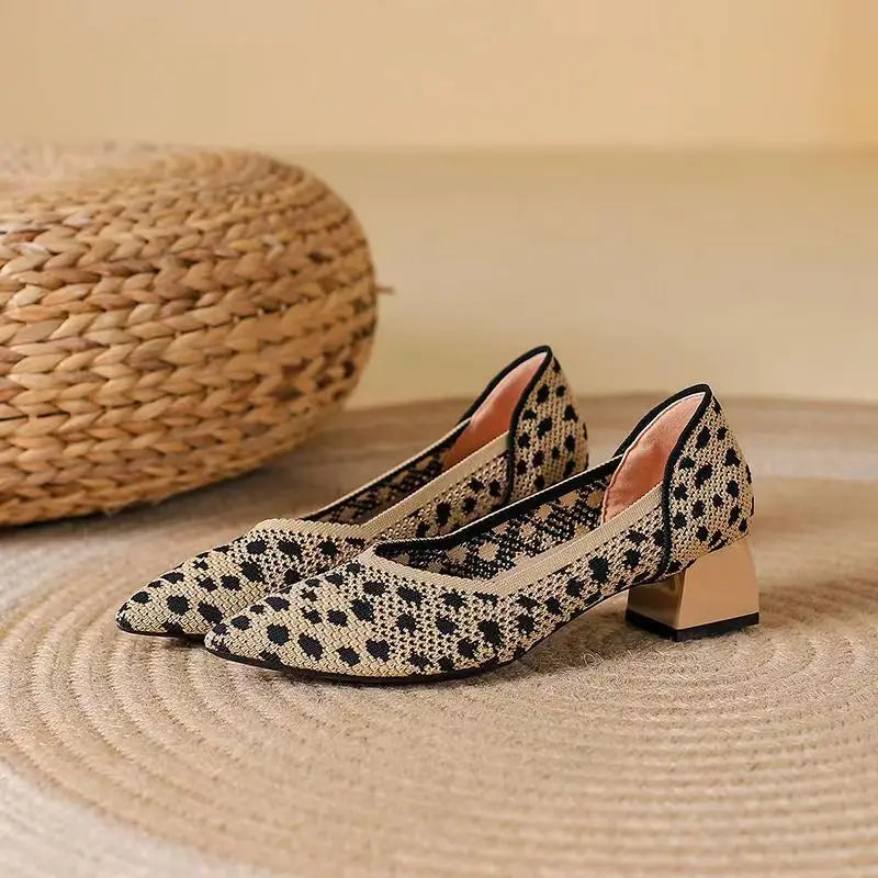 Women's Block Heel Pumps - Vonnera