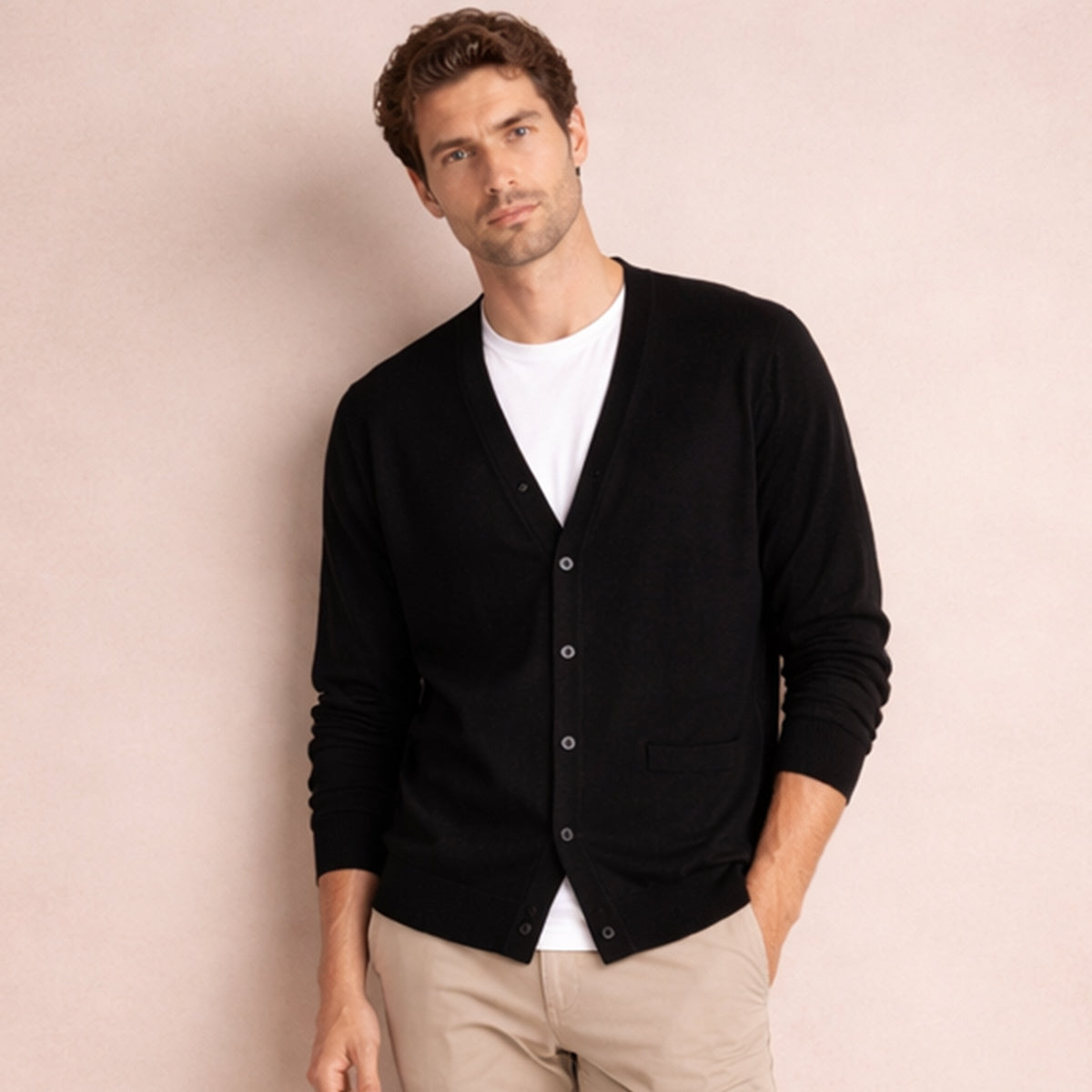 Men's Cashmere Cardigan