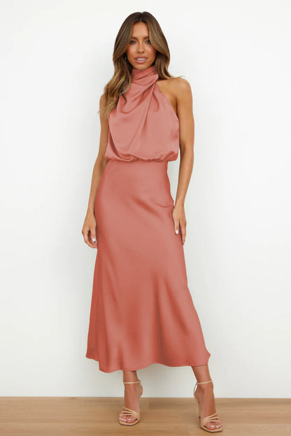 Women's Halter Evening Dress