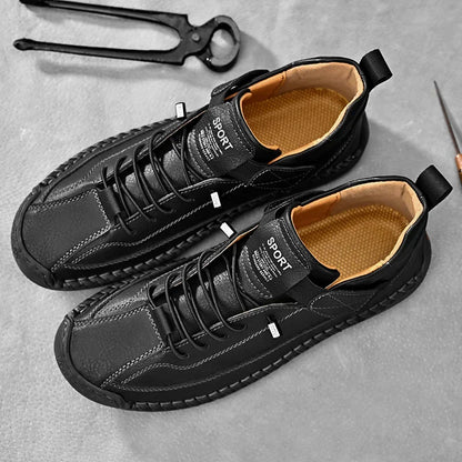 Men's Walking Sneakers Moc Stitching Durable Outsole Comfortable