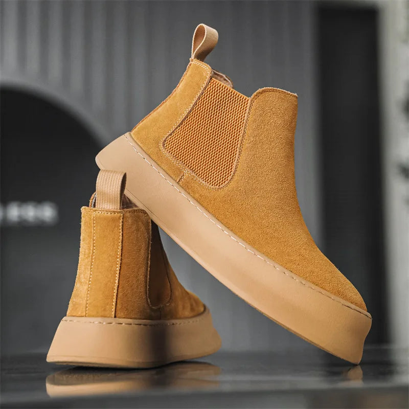 Men's Suede Chelsea Boot