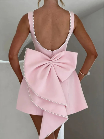 Women's Mini Dress Elegant Silhouette
