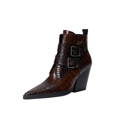 Women's Buckle Boots