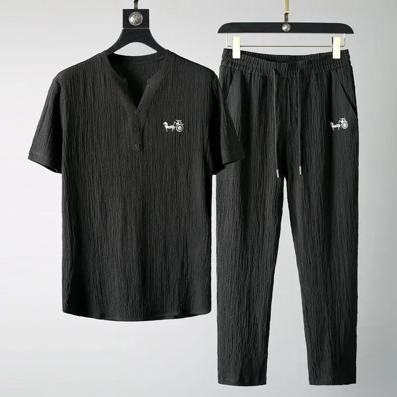 Nirvana Women's Linen Pants Set