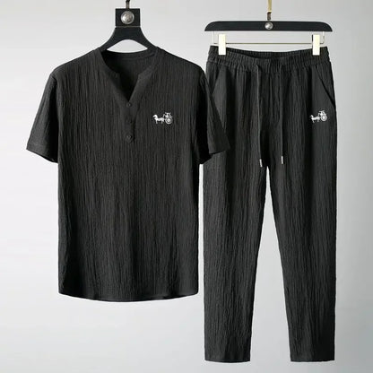 Nirvana Women's Linen Pants Set