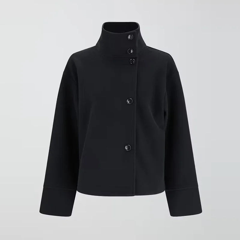 Womens Wool Blend Jacket - Vonnera
