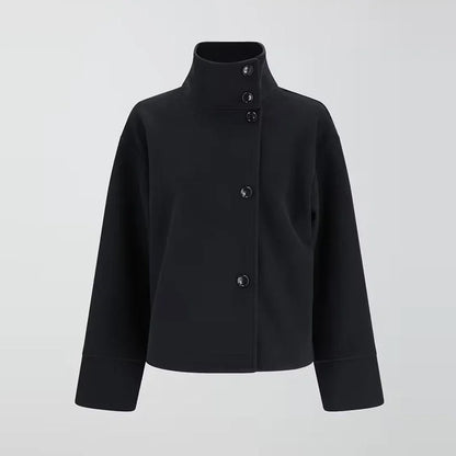 Womens Wool Blend Jacket - Vonnera