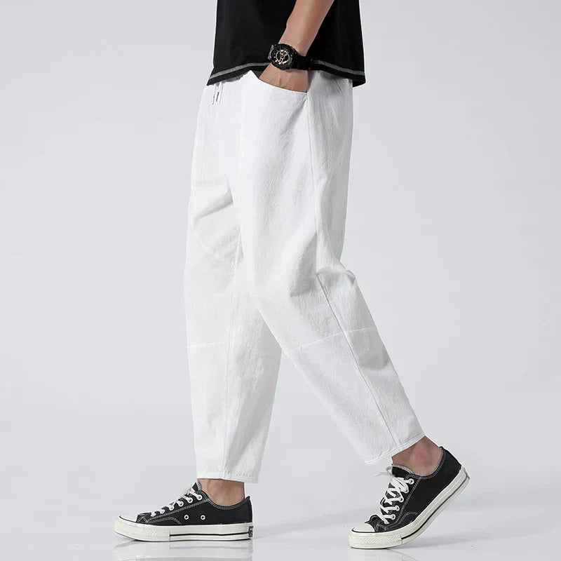 Men's Cropped Pants Kyoto Style